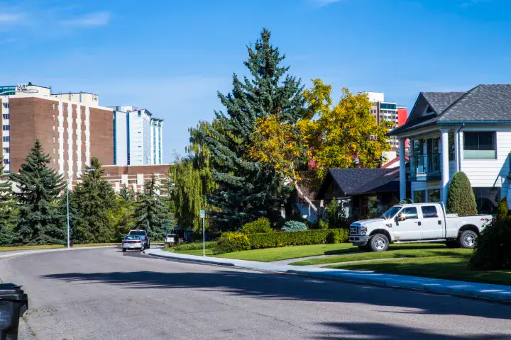 Rosedale community in Calgary
