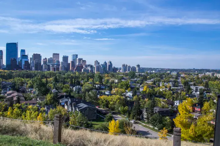 Rosedale community in Calgary